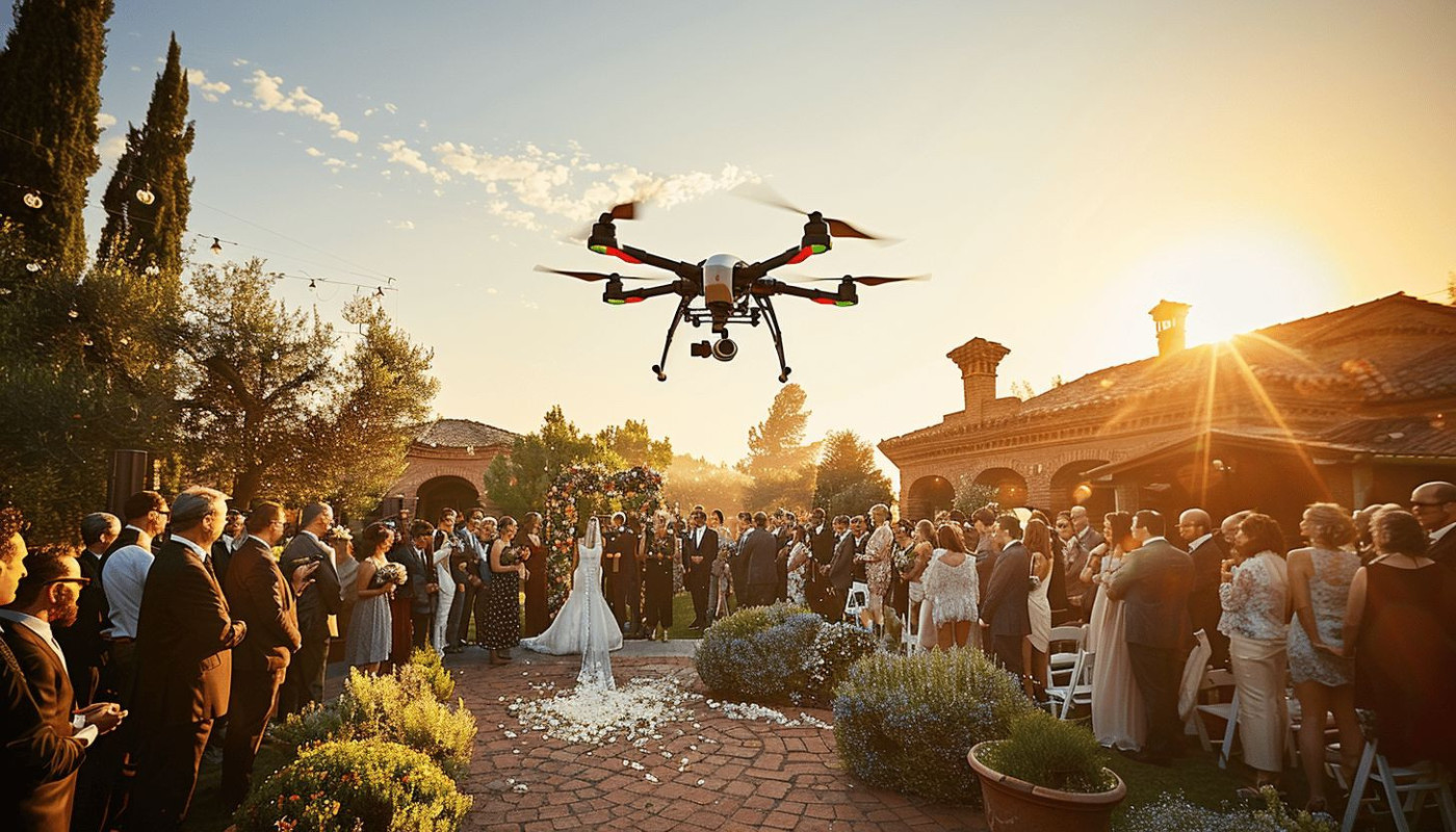 Comment choisir un service de drone pour immortaliser votre mariage