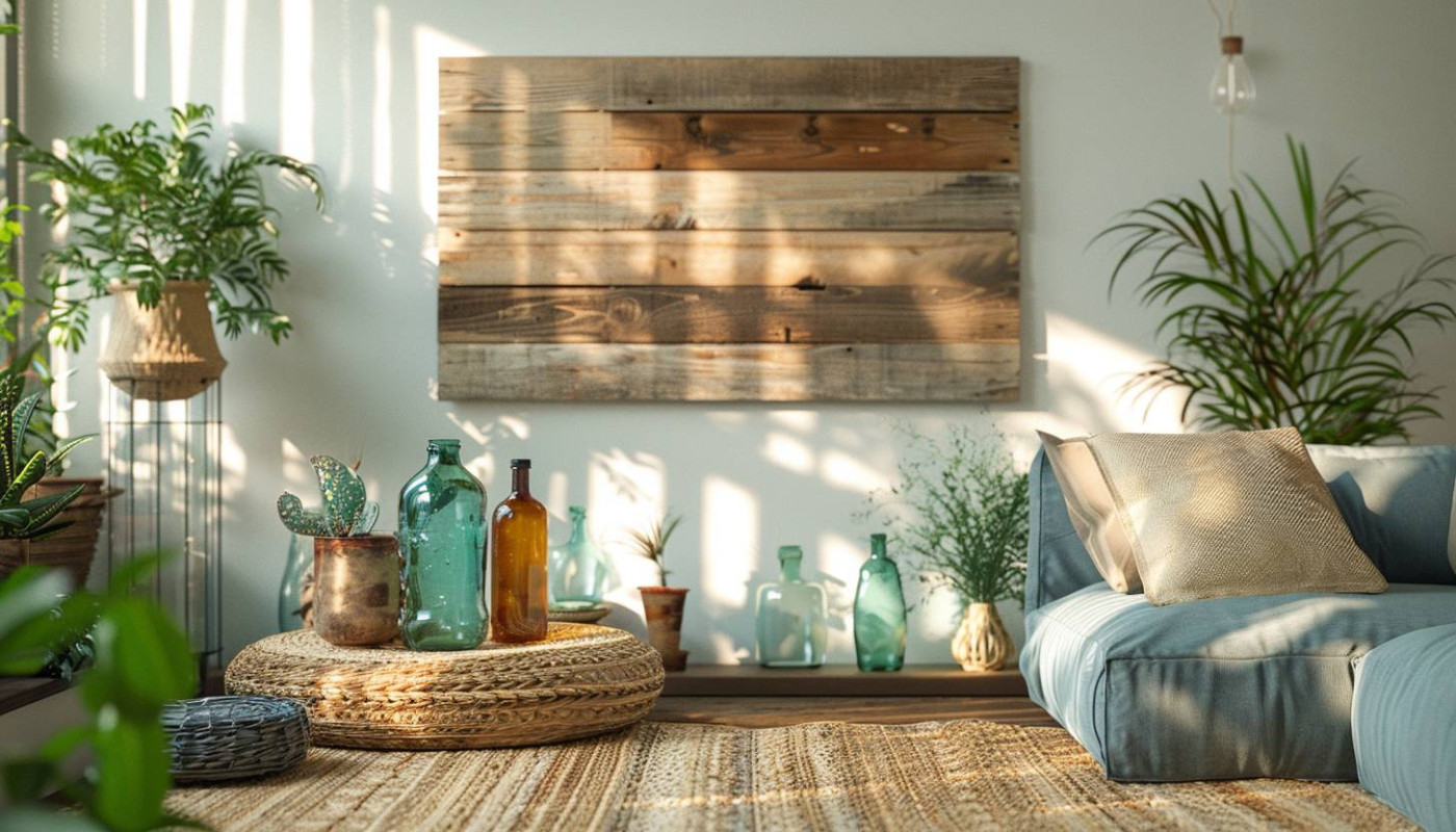 Comment intégrer des matériaux recyclés dans votre décoration intérieure écoresponsable